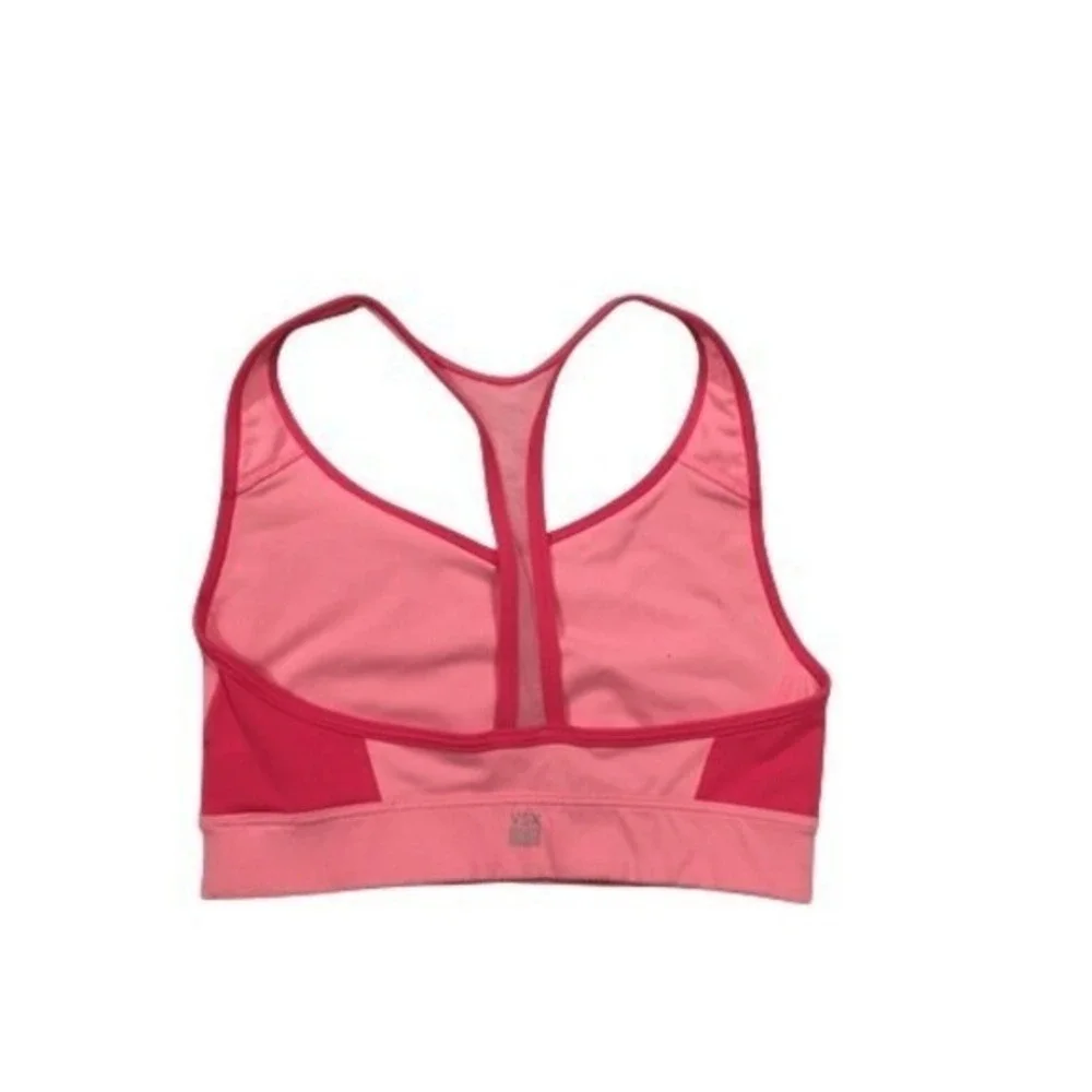 Victoria's Secret VSX Racerback Workout Sports Bra Coral Pink Size XS